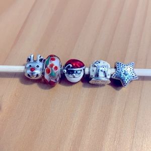 Pandora Christmas Charm Bundle